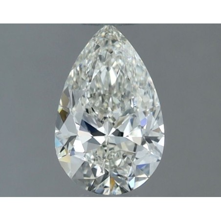 Diament szlif gruszkowy, 0.6ct, VVS2, H, IGI 752563232