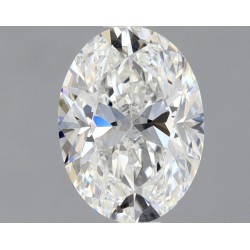Diament szlif owalny, 0.7ct, VS2, F, GIA 2547141141