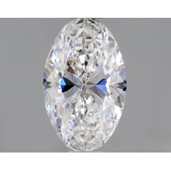 Diament szlif owalny, 0.7ct, SI1, E, GIA 7546062712