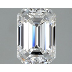 Diament szlif szmaragdowy, 1.7ct, VVS1, D, GIA 6532376340