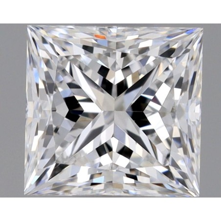 Diament szlif princess, 0.5ct, VVS1, D, GIA 6521210630