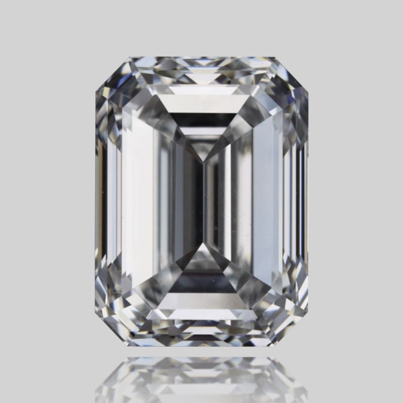 Diament szlif szmaragdowy, 0.7ct, VVS2, F, GIA 1525687809