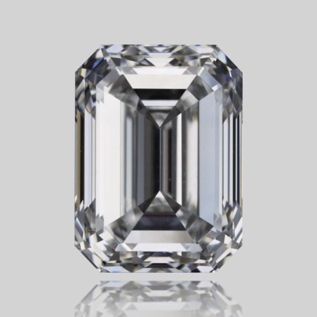 Diament szlif szmaragdowy, 0.7ct, VVS2, F, GIA 1525687809