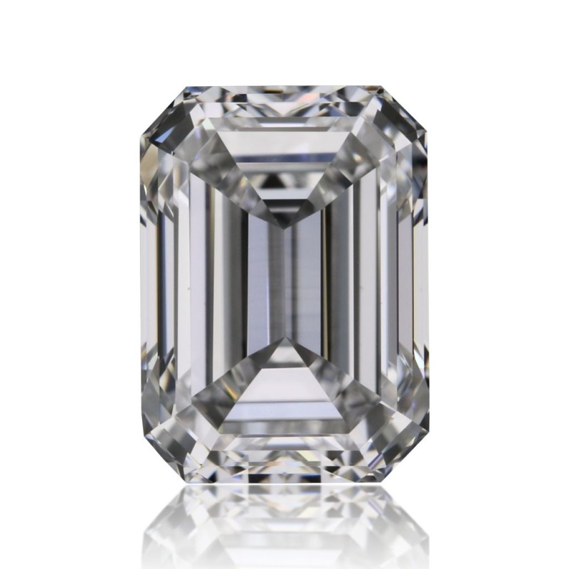 Diament szlif szmaragdowy, 1ct, VVS2, D, GIA 3535688555