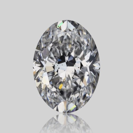 Diament szlif owalny, 1.71ct, SI2, D, GIA 6532680340