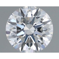 Diament szlif okrągły, 0.6ct, SI1, E, GIA 7411478291