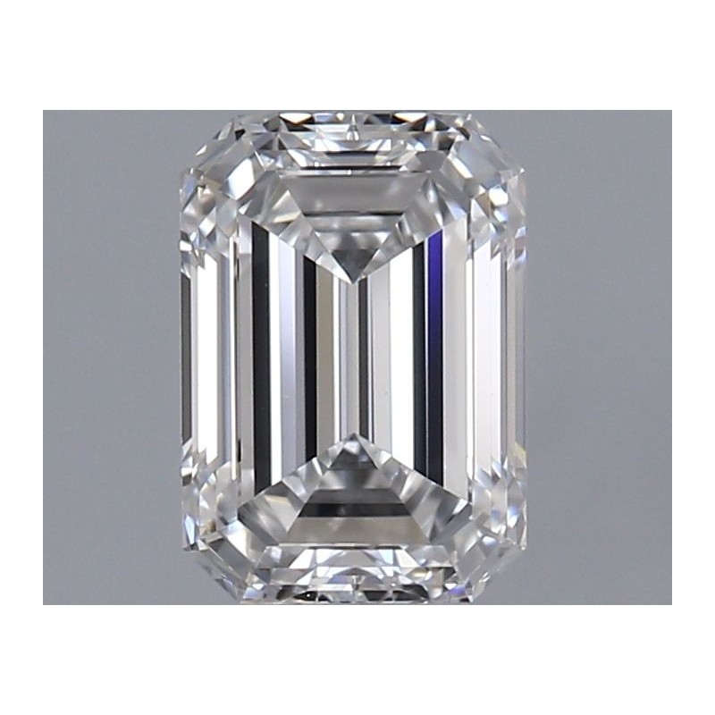 Diament szlif szmaragdowy, 1ct, VS2, E, GIA 6532833225