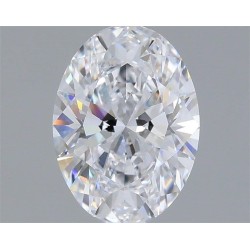 Diament laboratoryjny szlif owalny, 1.53ct, IF, D, IGI LG747515141