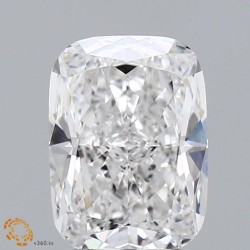 Diament laboratoryjny szlif poduszkowy brylantowy, 2.05ct, VVS2, D, IGI LG624409541