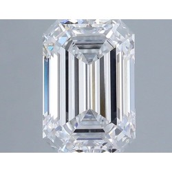 Diament laboratoryjny szlif szmaragdowy, 1.55ct, VVS2, D, IGI LG749589367