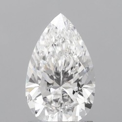 Diament laboratoryjny szlif gruszkowy, 1.56ct, VVS2, D, IGI LG747523233