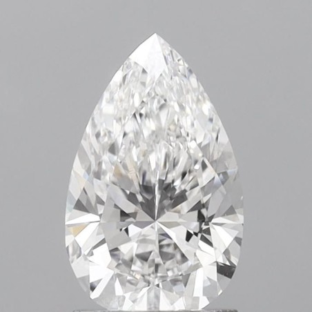 Diament laboratoryjny szlif gruszkowy, 1.56ct, VVS2, D, IGI LG747523233