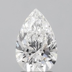 Diament laboratoryjny szlif gruszkowy, 1.58ct, VVS2, D, IGI LG747523236