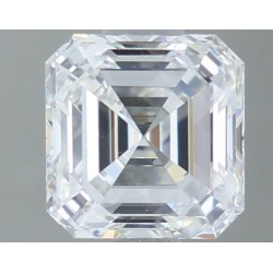 Diament laboratoryjny asscher, 1.13ct, VVS2, D, IGI LG724584565