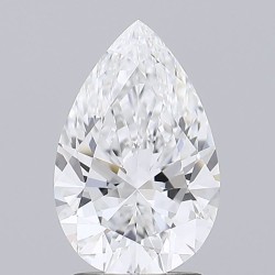 Diament laboratoryjny szlif gruszkowy, 1.51ct, VVS2, E, IGI LG541286608