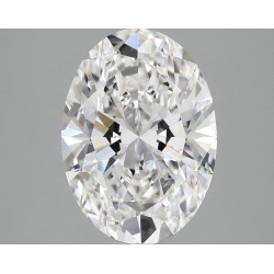 Diament laboratoryjny szlif owalny, 3ct, VVS2, E, IGI LG752511889
