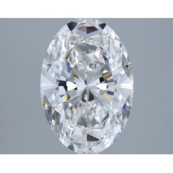 Diament laboratoryjny szlif owalny, 2ct, VVS1, E, IGI LG720544851