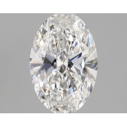 Diament laboratoryjny szlif owalny, 2ct, VVS2, F, IGI LG743549674