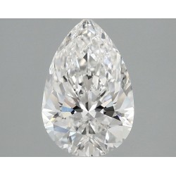 Diament laboratoryjny szlif gruszkowy, 1.57ct, VVS2, E, IGI LG749510268