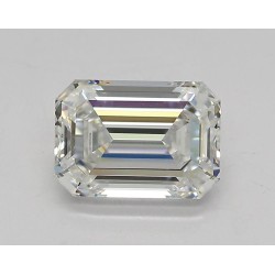 Diament laboratoryjny szlif szmaragdowy, 1.55ct, VVS1, E, IGI LG678533409
