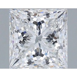 Diament laboratoryjny szlif princess, 1.58ct, VVS2, E, IGI LG752502066