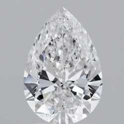 Diament laboratoryjny szlif gruszkowy, 3ct, VVS2, D, IGI LG702503360