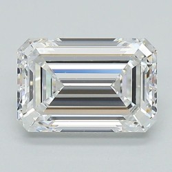 Diament laboratoryjny szlif szmaragdowy, 1.8ct, VVS1, D, IGI LG627483631