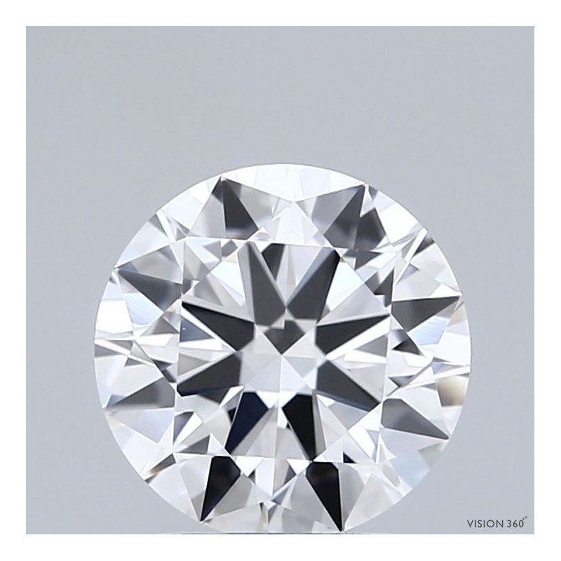 Diament laboratoryjny szlif okrągły, 2ct, VVS2, E, IGI LG752590809