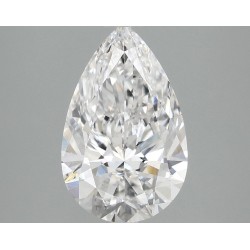 Diament laboratoryjny szlif gruszkowy, 2.1ct, VVS2, D, IGI LG741567304