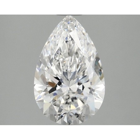 Diament laboratoryjny szlif gruszkowy, 2.1ct, VVS2, E, IGI LG741590551