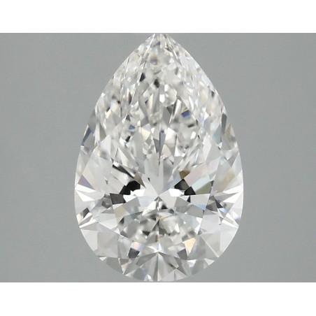Diament laboratoryjny szlif gruszkowy, 2.1ct, VVS2, E, IGI LG741597774