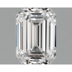 Diament laboratoryjny szlif szmaragdowy, 1.08ct, VVS2, D, IGI LG741505727