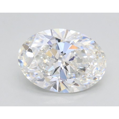 Diament laboratoryjny szlif owalny, 3ct, VVS2, D, IGI LG735581258