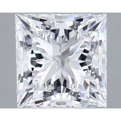Diament laboratoryjny szlif princess, 2.01ct, VVS2, D, IGI LG743580932