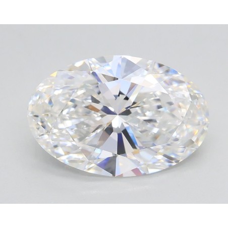 Diament laboratoryjny szlif owalny, 3ct, VVS2, D, IGI LG735581284