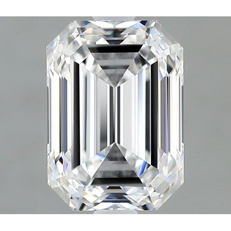 Diament laboratoryjny szlif szmaragdowy, 1.3ct, VVS1, D, IGI LG749575725