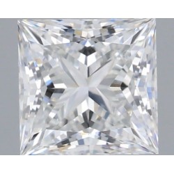 Diament laboratoryjny szlif princess, 1.04ct, IF, E, IGI LG735509857