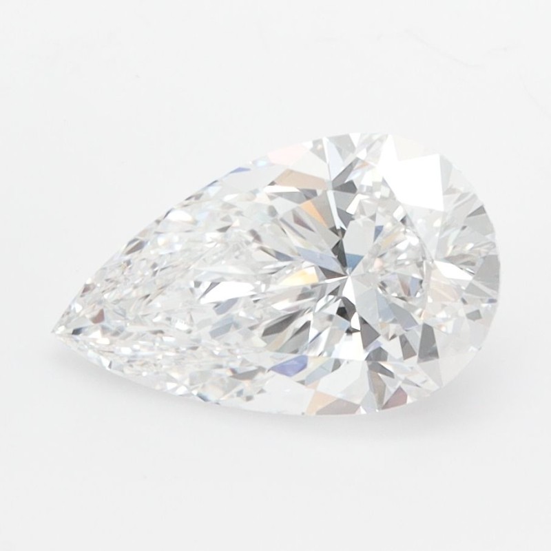 Diament laboratoryjny szlif gruszkowy, 1.56ct, IF, E, IGI LG744515228