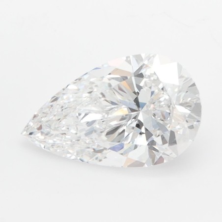 Diament laboratoryjny szlif gruszkowy, 1.56ct, IF, E, IGI LG744515228