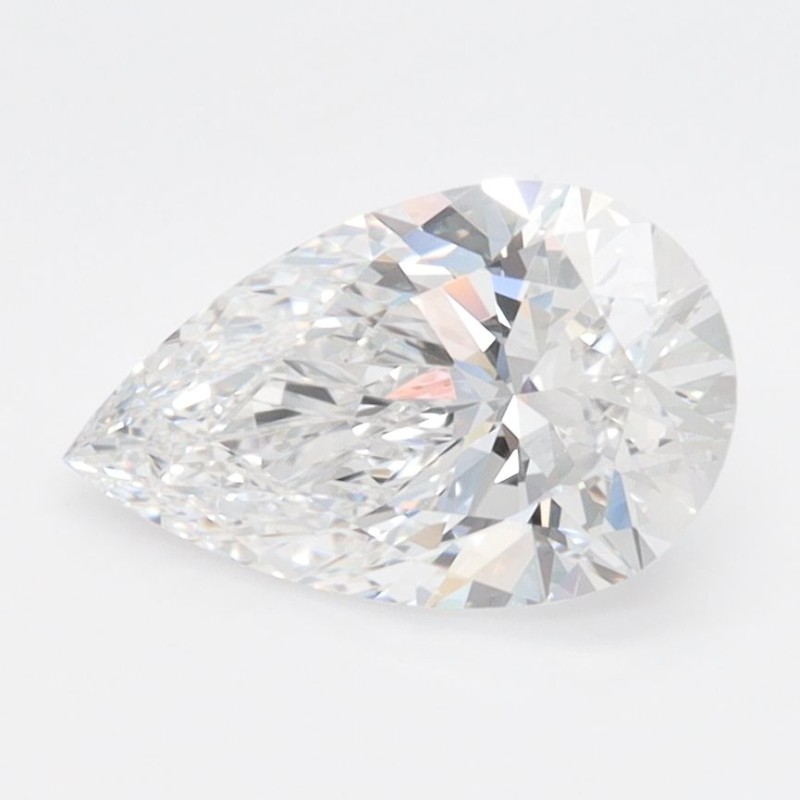 Diament laboratoryjny szlif gruszkowy, 1.52ct, IF, E, IGI LG692560211