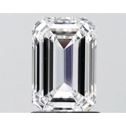 Diament laboratoryjny szlif szmaragdowy, 1.52ct, VVS1, D, IGI LG687525309