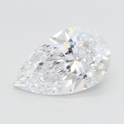 Diament laboratoryjny szlif gruszkowy, 1.5ct, IF, E, IGI 607389720