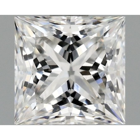 Diament laboratoryjny szlif princess, 1.09ct, VVS2, E, IGI LG743501768