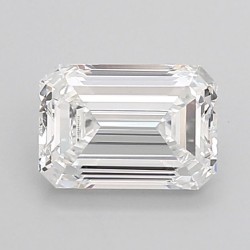 Diament laboratoryjny szlif szmaragdowy, 2.04ct, VVS2, D, IGI LG756590903