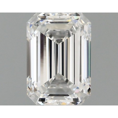 Diament laboratoryjny szlif szmaragdowy, 1.1ct, VVS2, E, IGI LG712568052