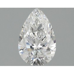 Diament laboratoryjny szlif gruszkowy, 1.08ct, VVS2, D, IGI LG754501286