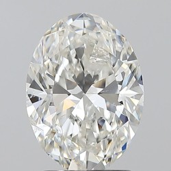 Diament szlif owalny, 2ct, SI2, H, GIA 6535339984