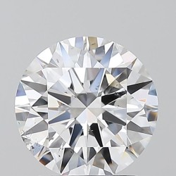Diament szlif okrągły, 1.7ct, SI1, D, GIA 7526259098