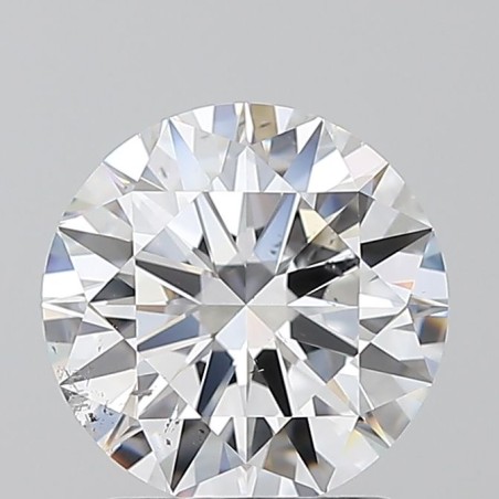 Diament szlif okrągły, 1.7ct, SI1, D, GIA 7526259098
