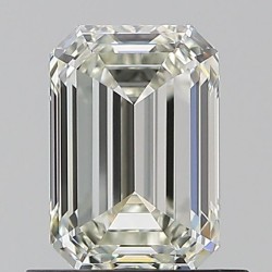 Diament szlif szmaragdowy, 0.9ct, VVS1, H, HRD 250000158518